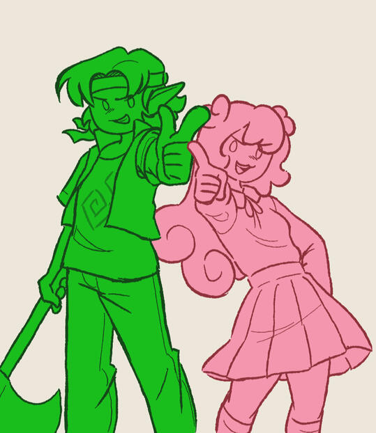 Multi - Half Body - Sketch